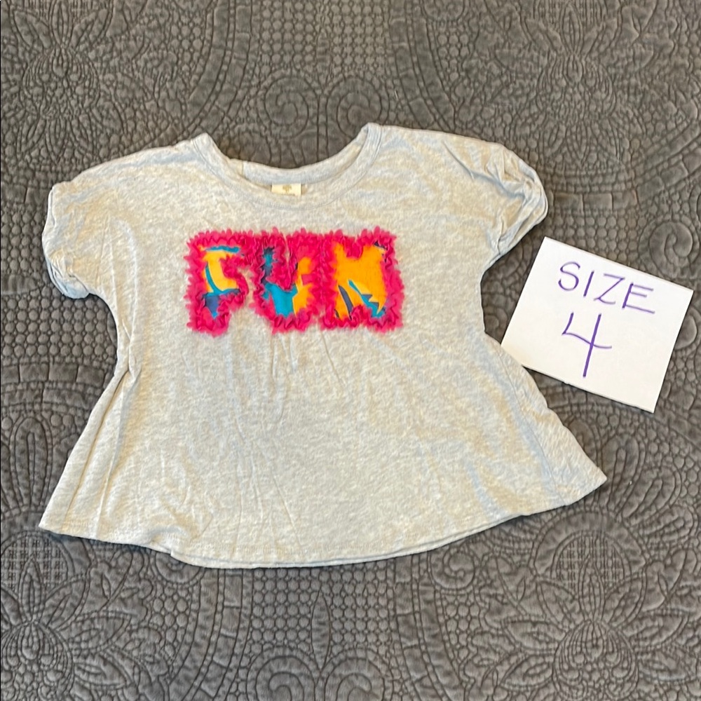 Tucker + Tate Kids Fun Graphic T-Shirt - Gray